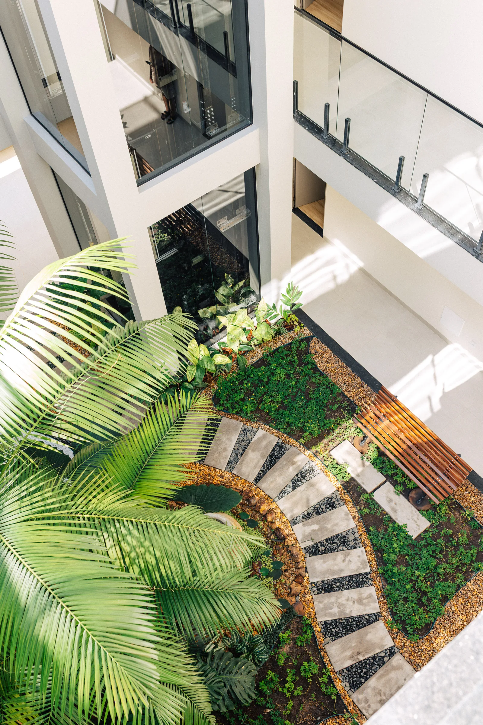 Jardim interno
